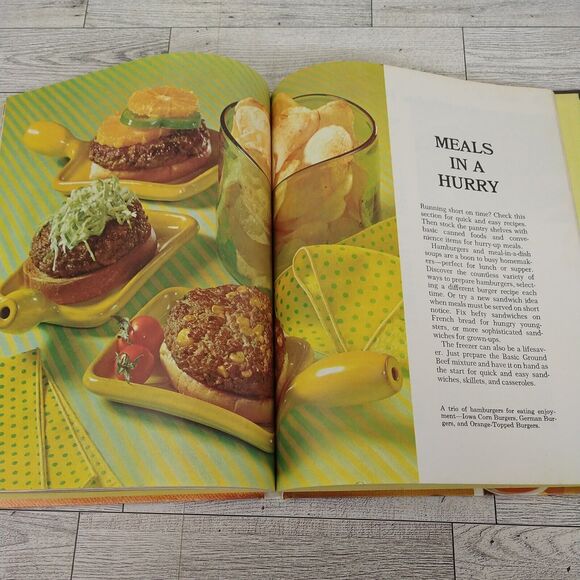 GROUND MEAT COOK BOOK - Vtg 1969 - Better Homes and Gardens - Hardcover Cookbook - Picture 6 of 16